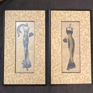 2 Elegant Gowns Artwork